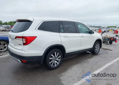 2019 Honda Pilot Ex-L из США, поврежденный, VIN 5FNYF6H54KB054278
